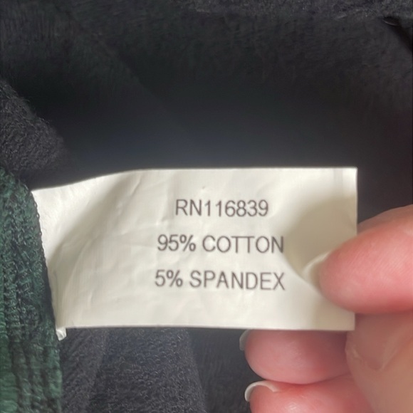 Cheyenne Black Green Long Sleeve Tunic Pullover Size XS - Picture 4 of 5